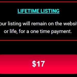 LIFETIME LISTING